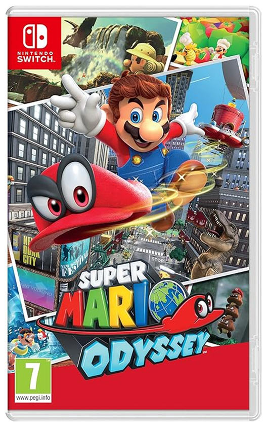 Super Mario Odyssey
by Nintendo
Switch