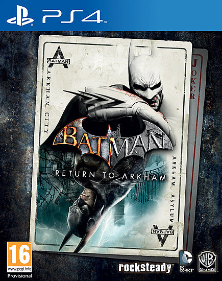Batman: Return to Arkham HD Collection  
by Warner Bros. Interactive
PS4