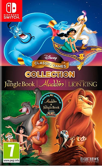 Disney Classic Games Collection: The Jungle Book, Aladdin, and The Lion King  
by Disney Interactive
Switch