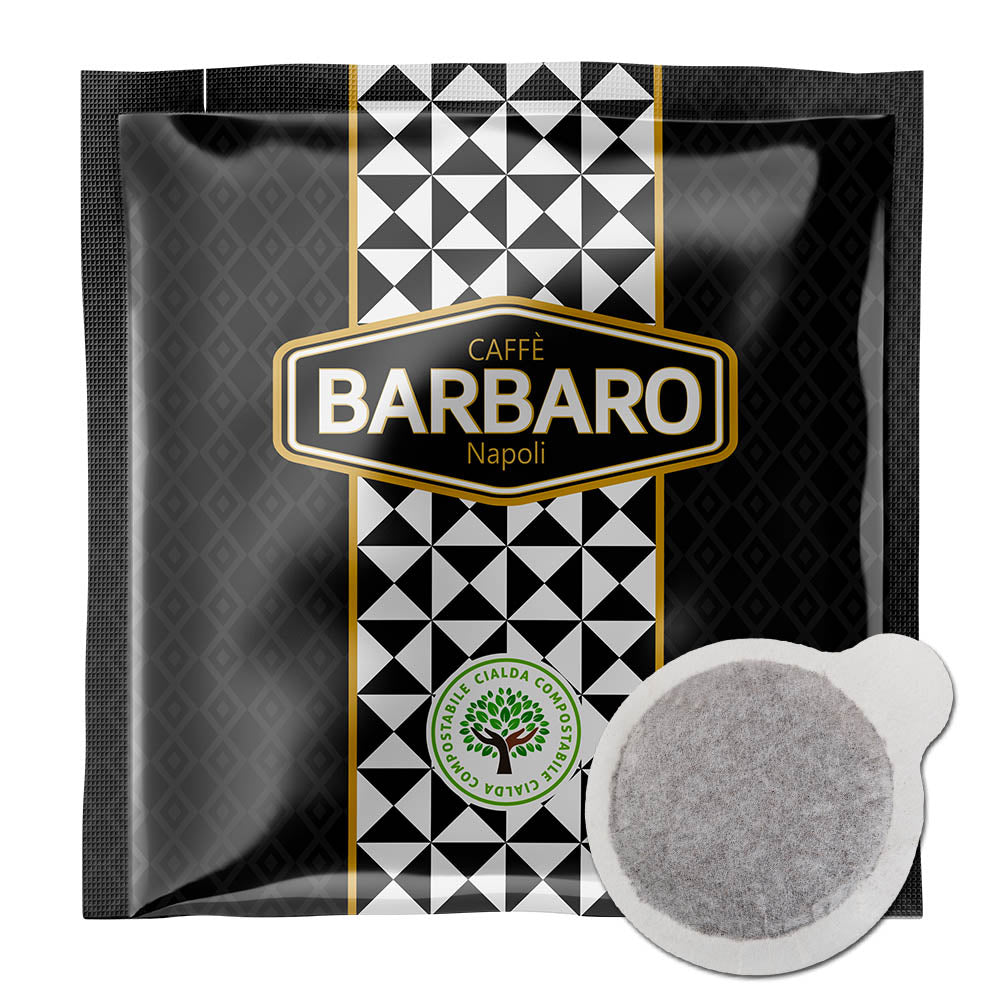 Cialde Caffè Barbaro filtrocarta ESE 44mm
