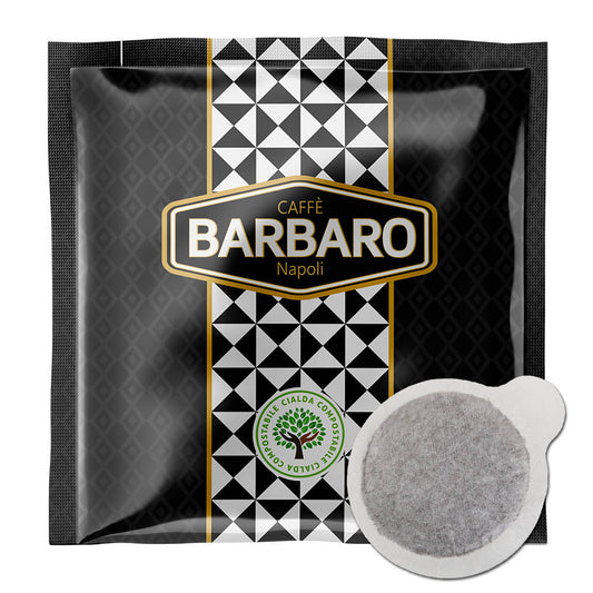 Cialde Caffè Barbaro filtrocarta ESE 44mm